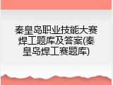 秦皇岛职业技能大赛焊工题库及答案(秦皇岛焊工赛题库)