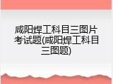 咸阳焊工科目三图片考试题(咸阳焊工科目三图题)