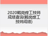 2020鹤岗焊工技师成绩查询(鹤岗焊工技师成绩)